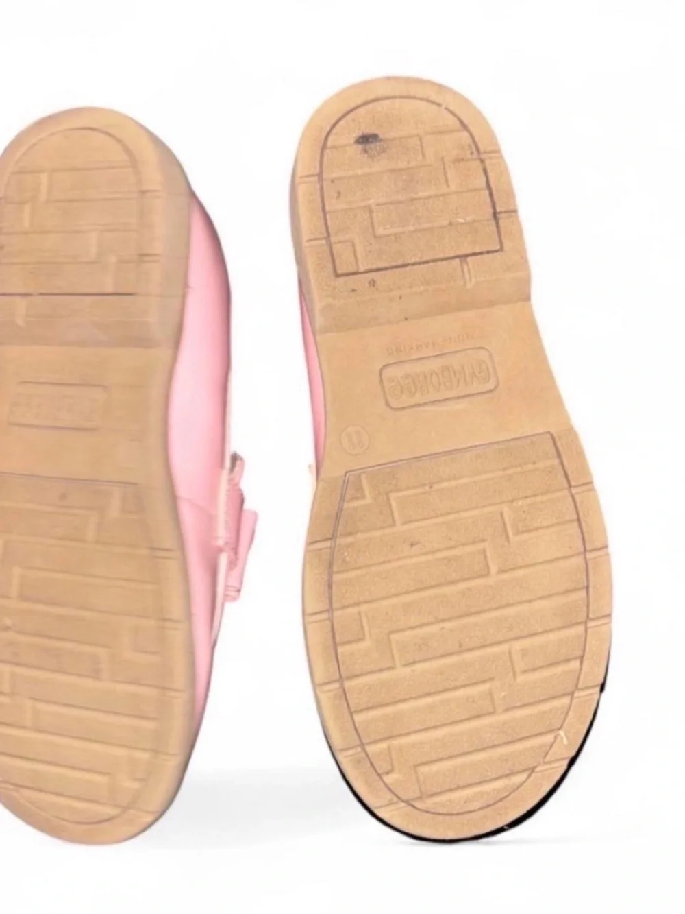 Gymboree Pink Patent Bow Loafers